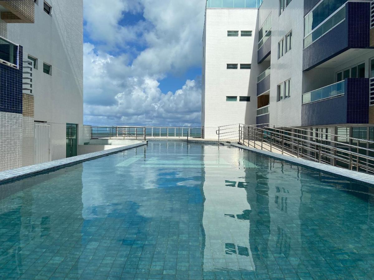 Bela Hospedagem - Flat Pe Na Areia No Bessa Com Vista Incrivel Do Mar Joao Pessoa Exterior photo